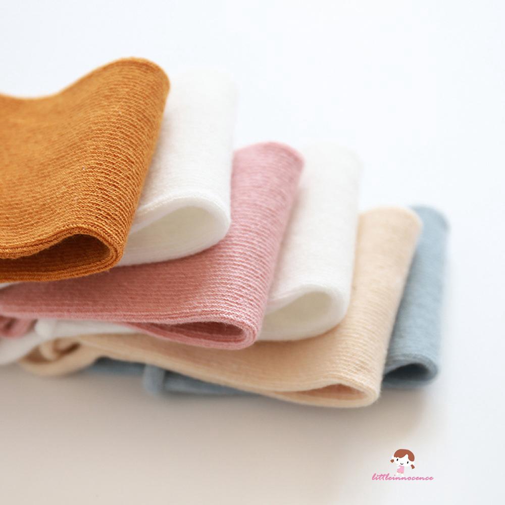 Vớ dài cotton mềm mại xinh xắn dành cho bé gái từ 0-3 tuổi