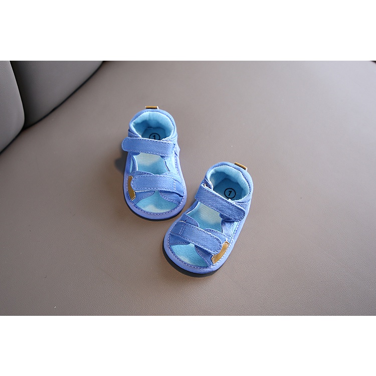 Sandal VảI MềM MạI ThoáNg Khí Cho Bé Trai (0-18 TháNg)
