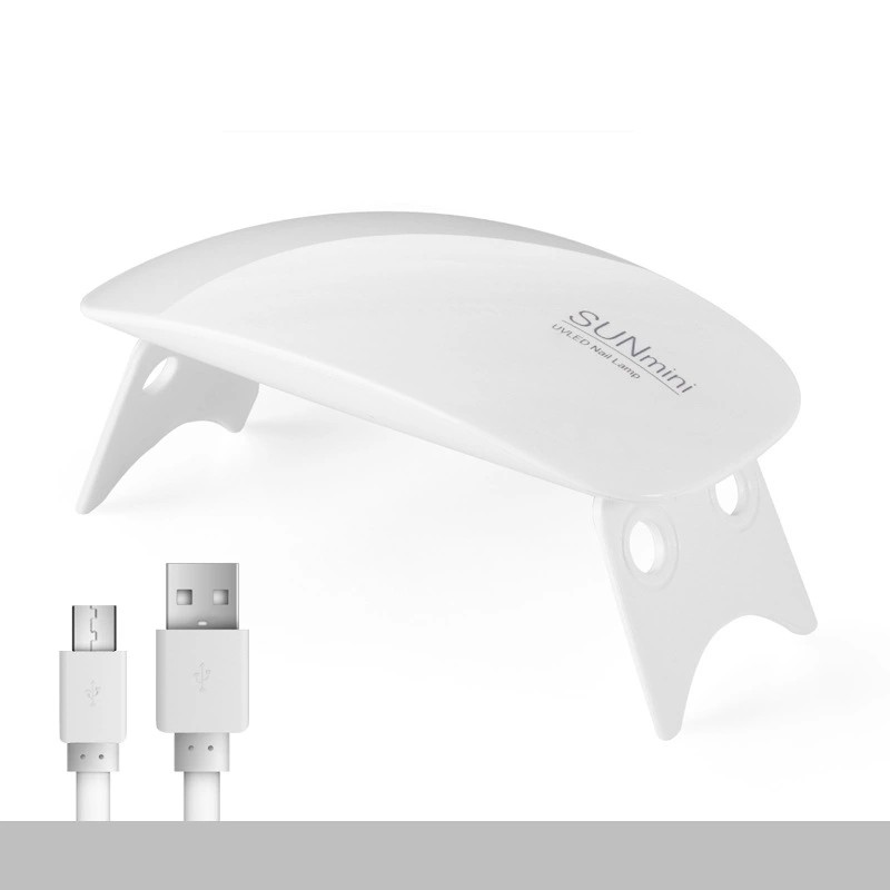 Đèn LED 6W sấy khô sơn gel móng UV kèm cáp USB tiện lợi
