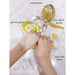 Tắm trắng trứng gà Queenie (Hộp 3 gói)