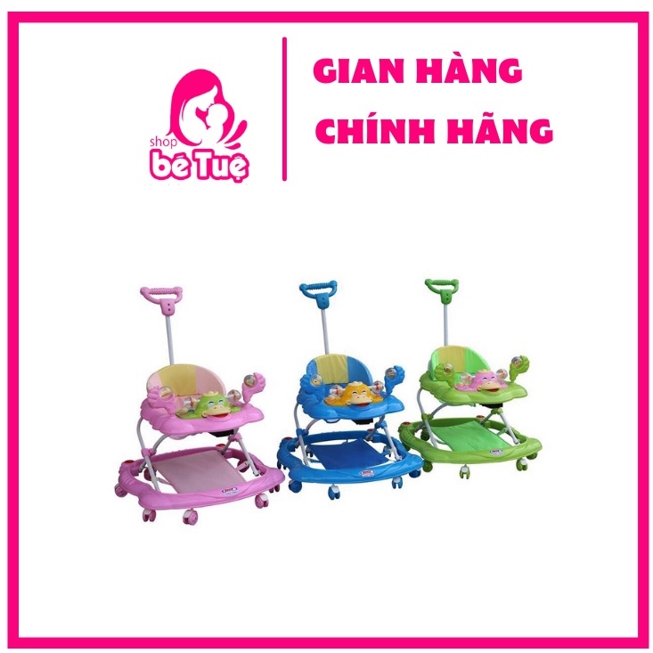 Xe tròn tập đi VIỆT NHẬT PLASTIC (có nhạc, có đẩy, chính hãng)