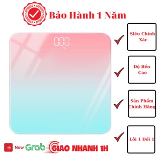 Cân Điện Tử, Cân Sức Khỏe Kính Cường Lực Tải Trọng 180kg Màn Hình Led Hiện Đại Độ Chính Xác Cao