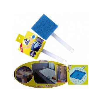 Cọ vệ sinh thông minh đầu vuông Thái Lan Mr. Smart (tự động điều tiết lượng dung dịch tẩy rửa nạp sẵn)