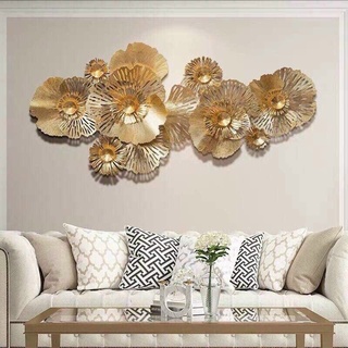 Tranh sắt treo tường nghệ thuật , tranh decor trang trí hoa mai vàng 1m5 mã 951