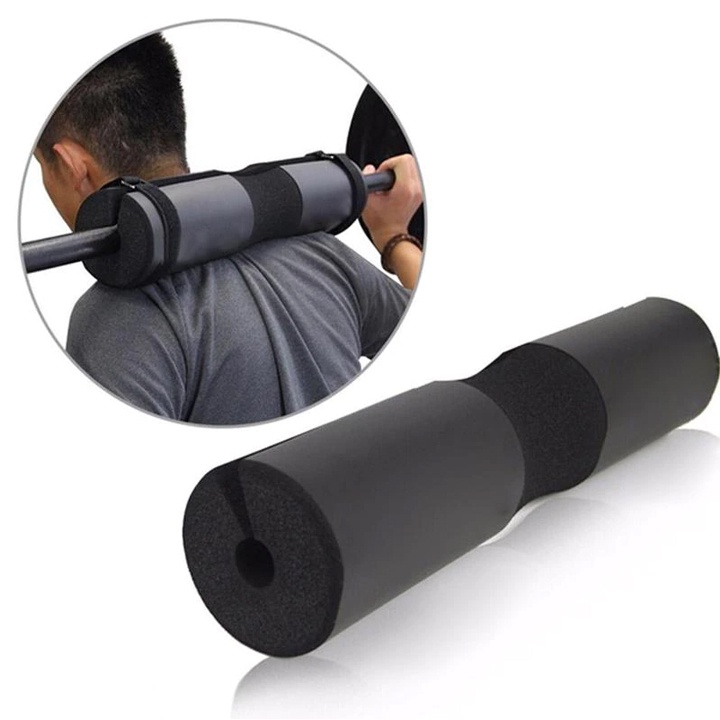 Mút lót vai gánh tạ barbell squat pad JS (có dây buộc)