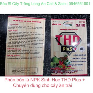 Phân bón lá THD Plus+ cải tạo đất hạ phèn,giảm mặn.Giúp cây trồng siêu ra hoa đậu quả-trái lớn nhanh.Chống vàng lá.100ml
