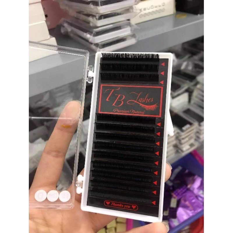 mi khay độ cong c độ dày mi 007, 0.12 , 0.15, 005 ,0.10 dùng để nối mi classic, volum , tạo fan