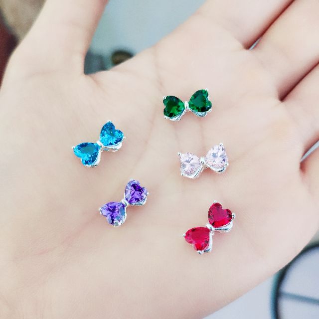 Dây chuyền nơ bạc ta cho bé_ Van jw