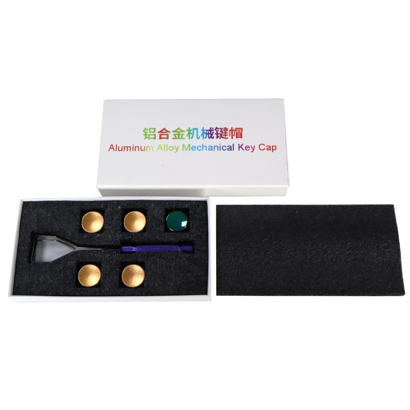 Nắp Hợp Kim Nhôm CNC Mạ Điện Màu Gradient Oxidati Cho Phím Máy Tính