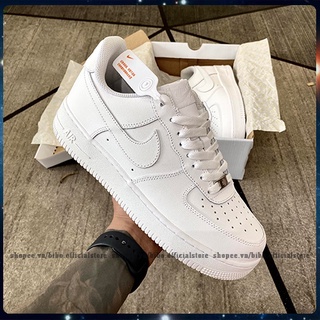 Giày_Nike Air Force 1,Giày AF1 Trắng Bản Cao Cấp, Giày thể thao Sneaker Cổ Thấp Nam Nữ Full Box Bill
