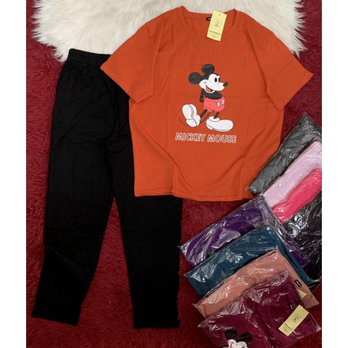 Bộ tay ngắn quần dài thun cotton thái