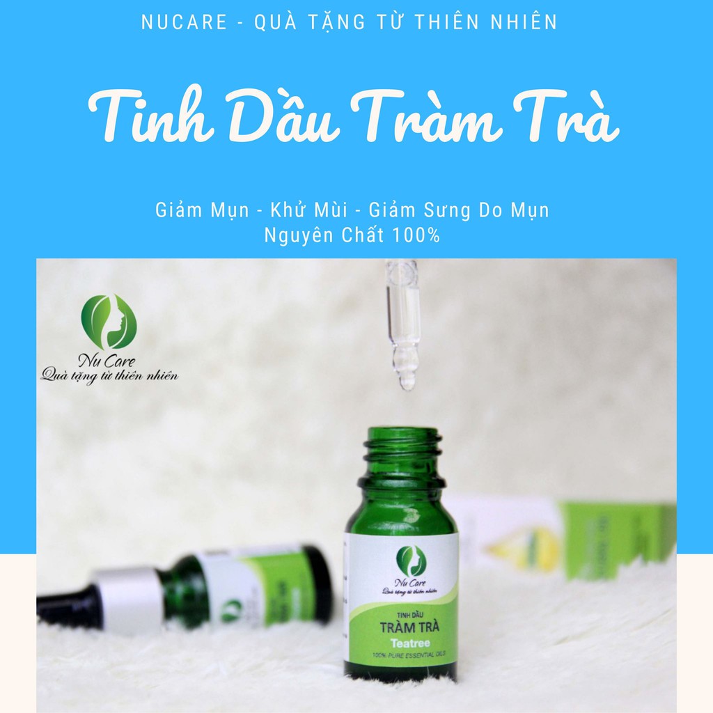 Tinh Dầu Tràm Trà Nguyên Chất Nu Care 10ml