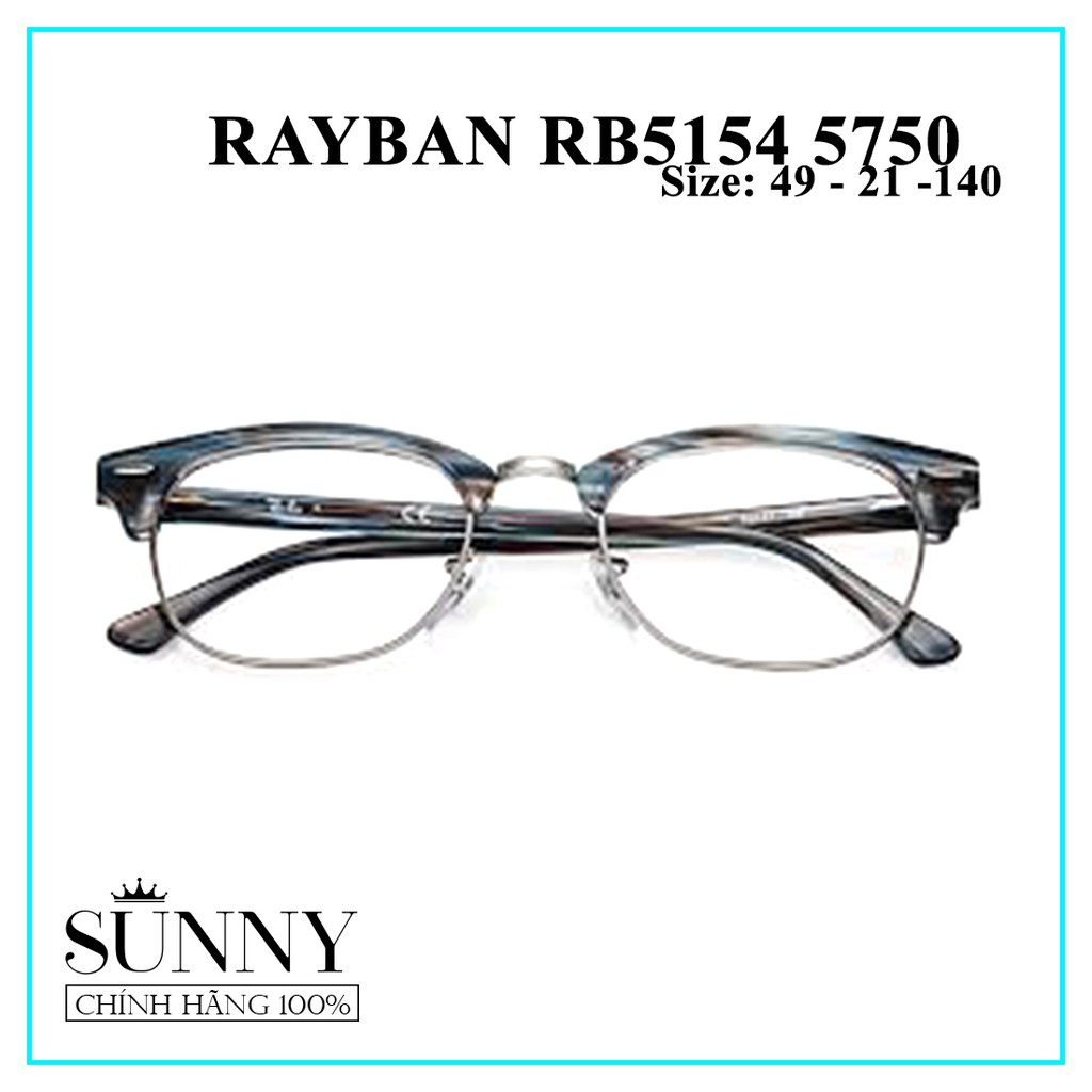 Gọng kính Rayban RB5154-5750 sản phẩm chính hãng có tem thẻ bảo hành toàn quốc