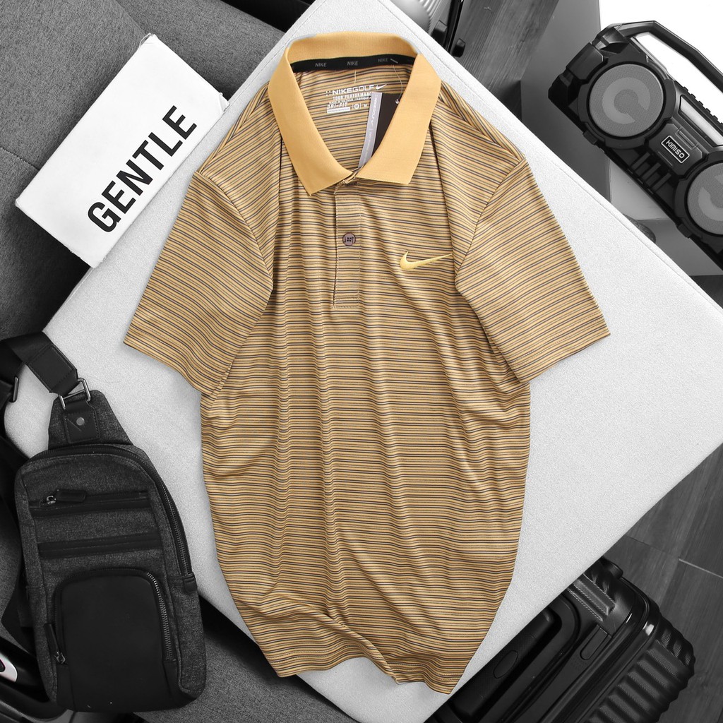 Áo thun đánh golf/áo thể thao cổ trụ cao cấp, chất liệu poli chính phẩm | BigBuy360 - bigbuy360.vn