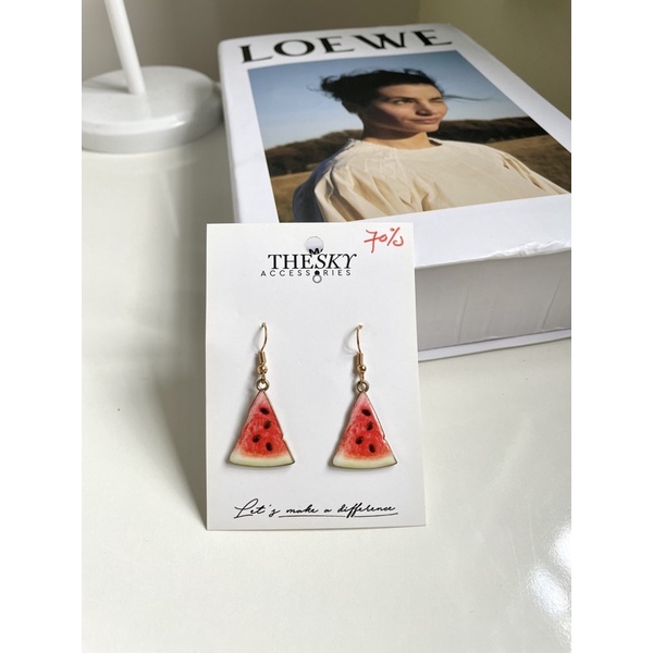 Bông tai mẫu trái cây dưa hấu, thơm, cà chua, chanh leo |𝑻𝑯𝑬 𝑺𝑲𝒀 𝑨𝑪𝑪𝑬𝑺𝑺𝑶𝑹𝑰𝑬𝑺