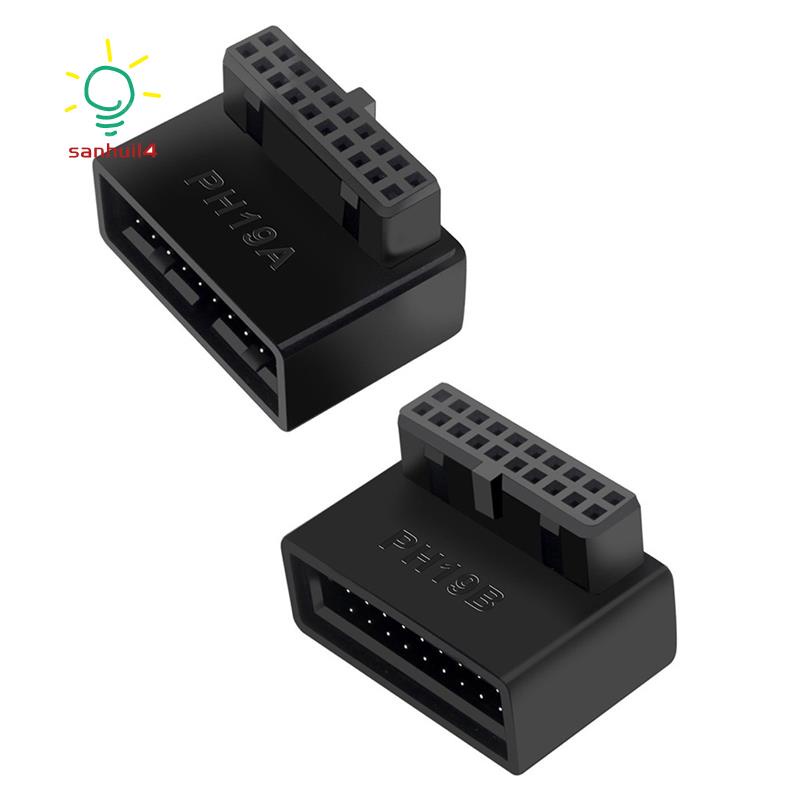 Đầu cắm chuyển đổi PH19B USB 3.0 19/20P 90 độ cho máy tính