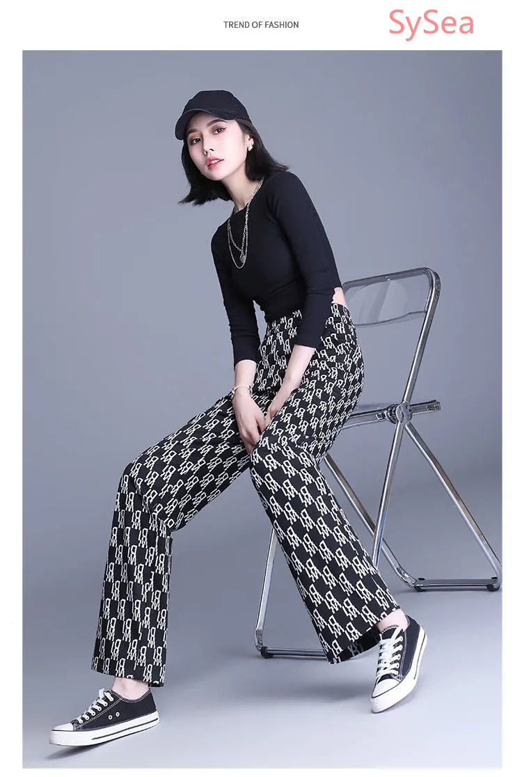 Quần Ống Rộng In Chữ Size Lớn Cho Nữ | BigBuy360 - bigbuy360.vn