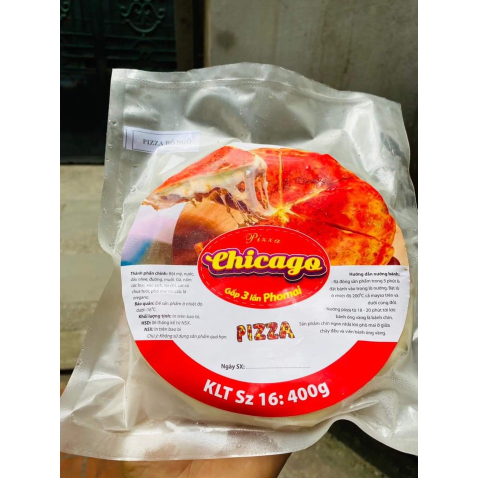 PIZZA NHỒI CHICAGO HẢI SẢN SIZE 16