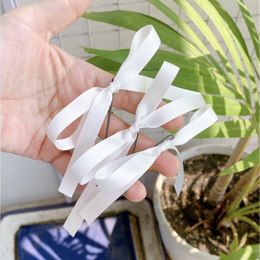 Bộ 2 kẹp tóc nơ hình bướm xinh xắn