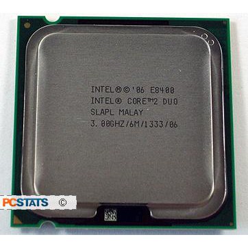 Lõi Máy Tính + Quạt INTEL (3.0 GHZ) Core 2 DUO E8400