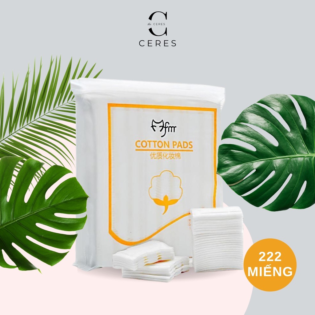 Bông Tẩy Trang Ceiba Tree 100% Cotton 140 Miếng