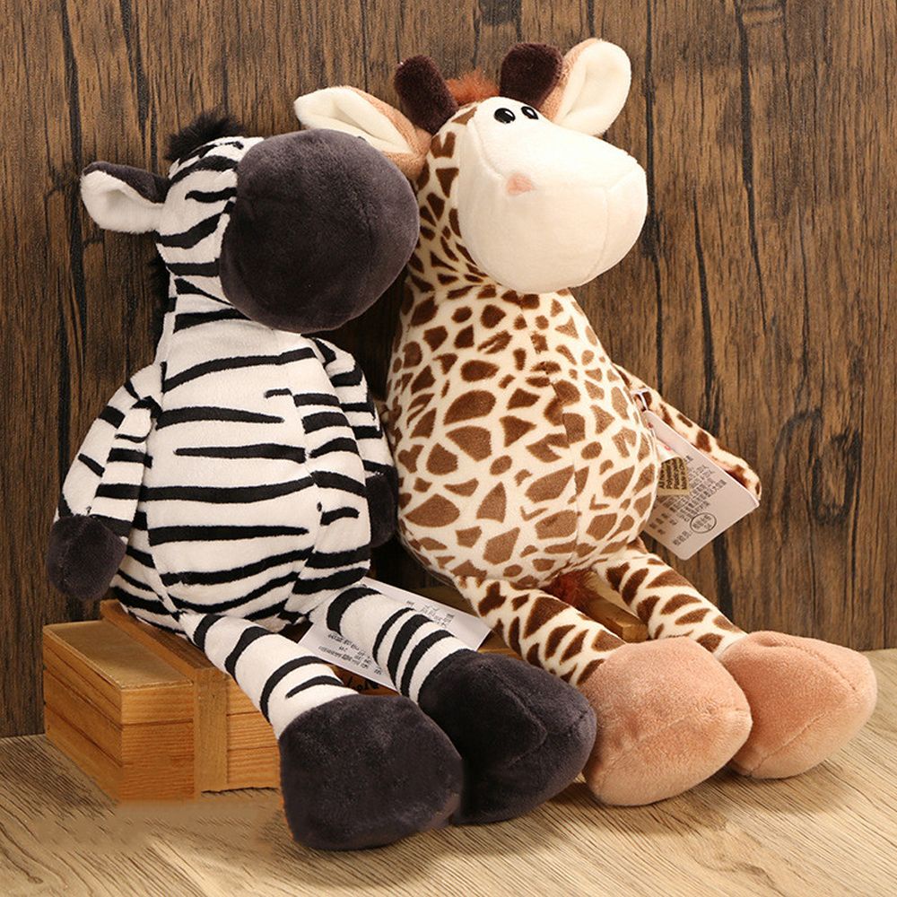 Đồ chơi nhồi bông hình ngựa vằn hoạt hình dành cho bé