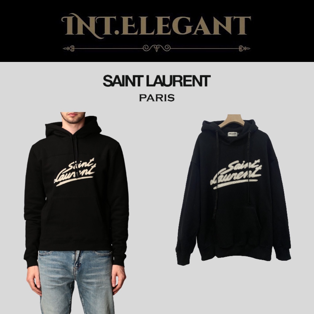 Áo Hoodie Saint Laurent Paris bản cao cấp, Áo khoác nỉ Saint Laurent sang trọng,lịch lãm Ovesize nam nữ