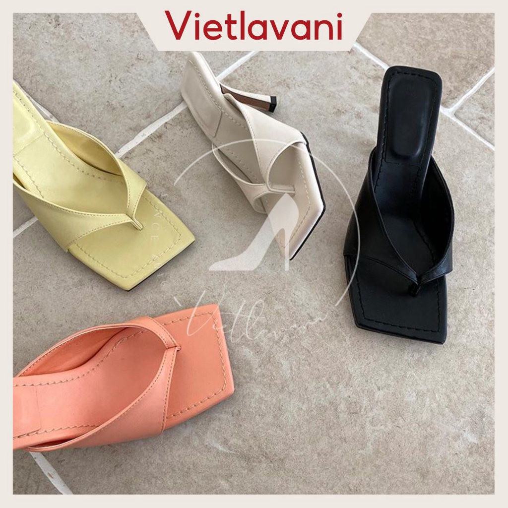 Guốc nữ thời trang đẳng cấp quí phái cao 7p VIETLAVANI HG_G17