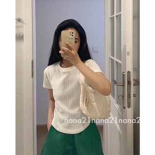 Pull croptop hoạ tiết Nana21 Nanastore21