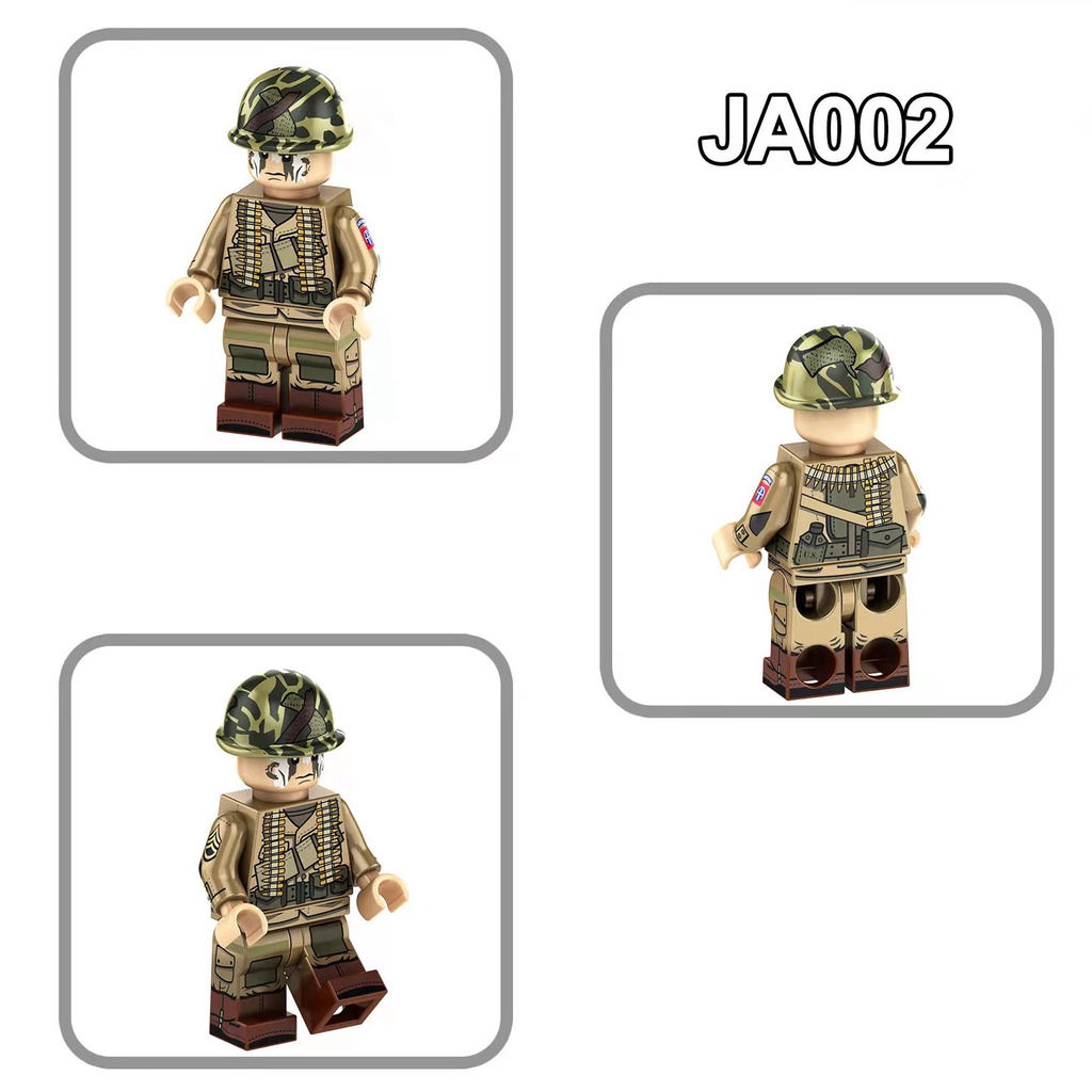 Đồ Chơi Lắp Ráp play Chiến Binh WW2 JA001