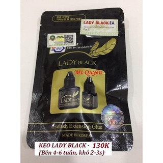 Keo nối mi Lady Black