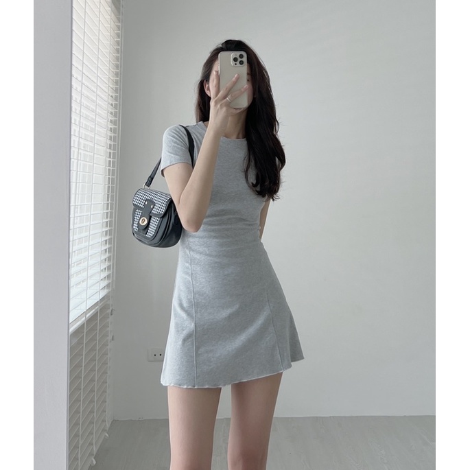 V469 Váy body cotton zip Audrey | BigBuy360 - bigbuy360.vn