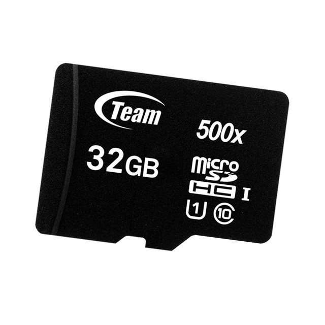 Thẻ nhớ Team Group MicroSD 32GB Class 10 kèm Adapter (Đen) - Chính Hãng [Giảm Giá]