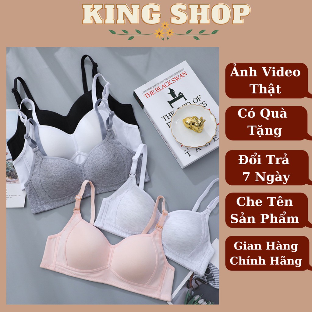 Áo Ngực Nữ Nâng Ngực - Áo Lót Không Gọng Bản To Đệm Mỏng KINGSHOP 838 | BigBuy360 - bigbuy360.vn