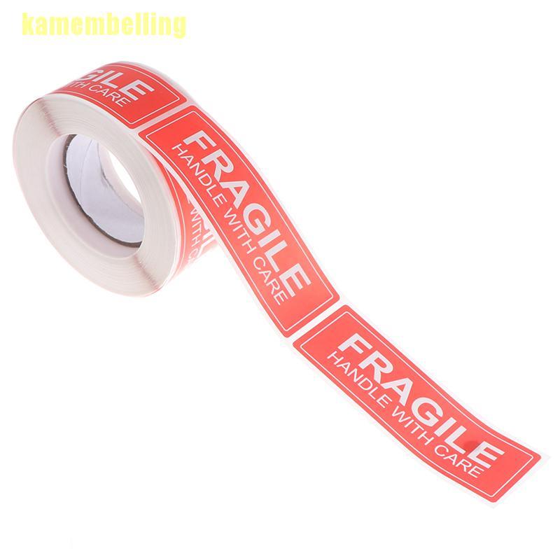 Bộ 250 Sticker Dán Tay Cầm Cảnh Báo Fragile Có Chăm Sóc Do Not Bend