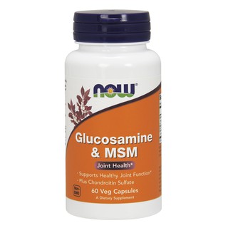 Bổ khớp, hỗ trợ xương khớp và sụn khớp giảm đau khớp và thoái hóa khớp, sụn khớp Glucosamine 60 viên hãng NOW foods USA