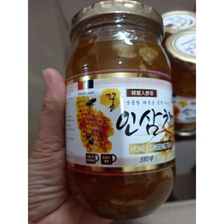 Mật ong sâm thượng hạng Hàn Quốc (lọ 580 gr)