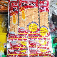 Sỉ 12 Gói mực bento thái lan/dây mực bento đỏ/xanh/cam