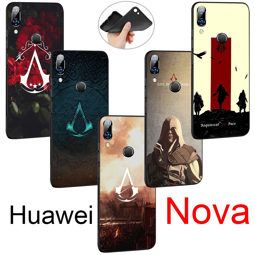 Ốp Điện Thoại Mềm Hình Assassin 's Creed Odyssey 9mb Cho Huawei Nova 5t 5i 4e 4 3i 3 7 Se 2i Lite