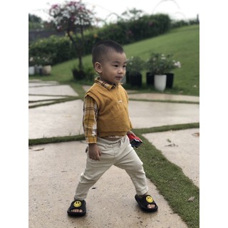 Dép lê mặt cười Cheerful Mario