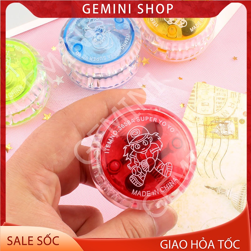 Đồ chơi yo-yo có đèn led làm quà tặng cho trẻ em, yoyo có đèn led siêu nhẹ chơi dễ dàng cho bé (mã YO) GEMINI SHOP