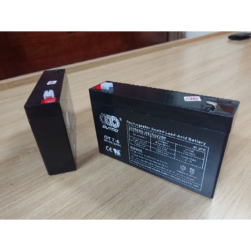 Ắc Quy Xe Điện Trẻ Em  6V7Ah OUTDO chính hãng |  Pin Ô tô, Xe máy | Quạt tích điện | Dòng xả cao, Khỏe, bền bỉ