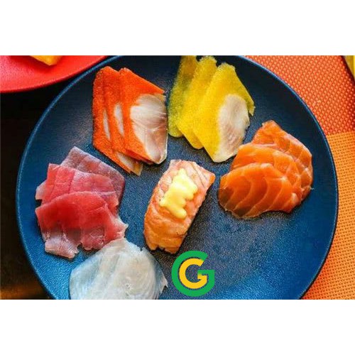 Cá Trích Ép Trứng đỏ - Sushi, sashimi thơm ngon 500gr