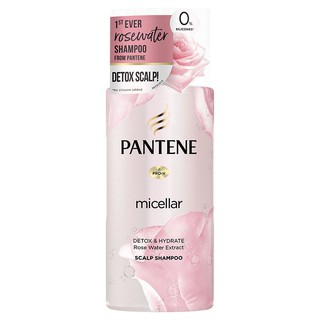 Dầu Gội Pantene Micellar Detox & Hydrate Rose Hương Hoa HỒng Chai 300ML