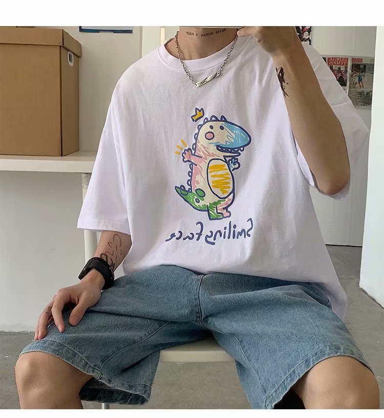 Áo Thun Tay Ngắn Thời Trang Dành Cho Nam Size M-8Xl