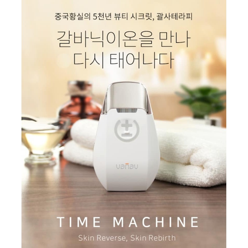 Máy massage mặt đẩy tinh chất Vanav Time Machine