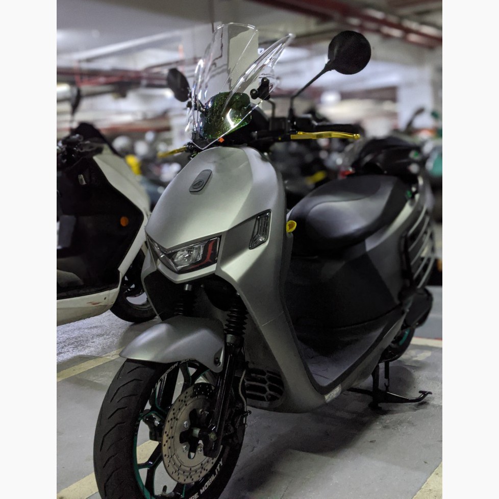 Kính Chắn Gió Gắn Tay Lái Xe Mô Tô Realzion 22mm Mt15 Mt03 Mt 09 07 Ninja300 400 Z800 Ex250 Aerox Nvx 155 Aerox155