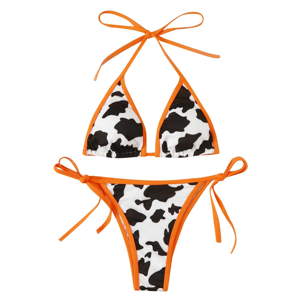 [Mã FAGREEN245 giảm 10% tối đa 30K đơn 99K] Bikini Lưng Cao Hoạ Tiết Da Báo Cho Nữ | BigBuy360 - bigbuy360.vn