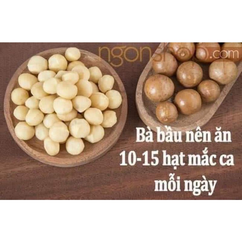 HẠT MACCA SẤY KHÔ  DAKLAK SẤY GIÒN NGON BÉO BÙI - Lùn Con Food