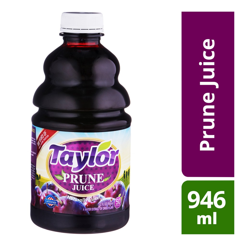 Nước Ép Mận hữu cơ Taylor Mỹ-Nước ép mận Thiên Nhiên TAYLOR Prune Naturally Sweet 946ml